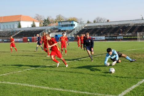 FC Bihor a dat cu piciorul unei victorii 
